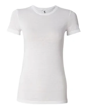 Bella + Canvas 6650 Womens Cotton/Polyester Tee