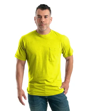 BSM38 Berne Mens Lightweight Performance Pocket T-Shirt