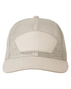 Big Accessories BA682 All-Mesh Patch Trucker Hat