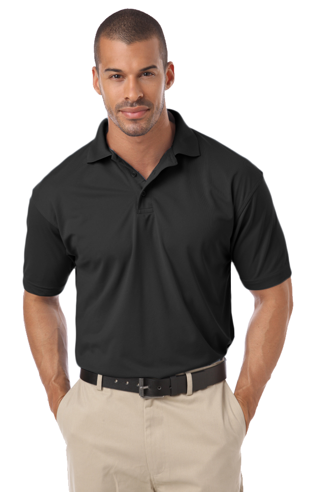 Blue Generation BG1051 Mens IL-50 Pocketless Polo