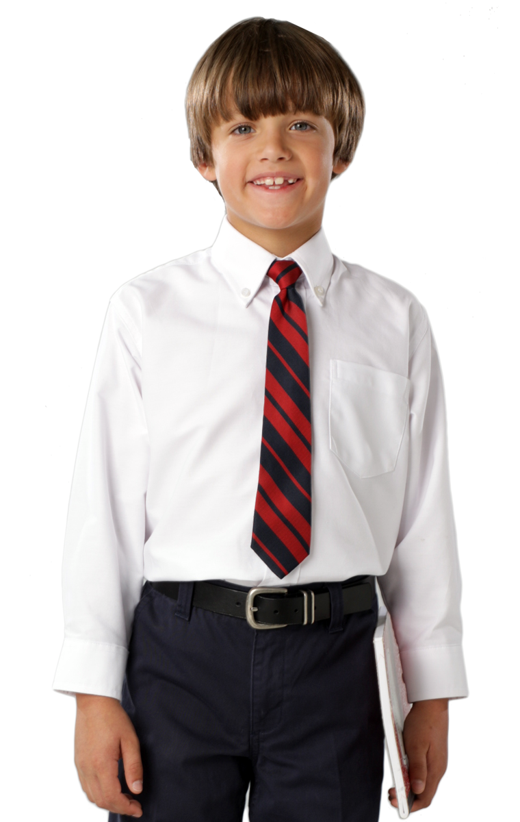 Blue Generation BG5214 Youth L/S Oxford Shirt