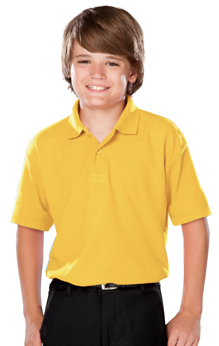 Blue Generation BG5300 Youth Titan Value Wicking Polo