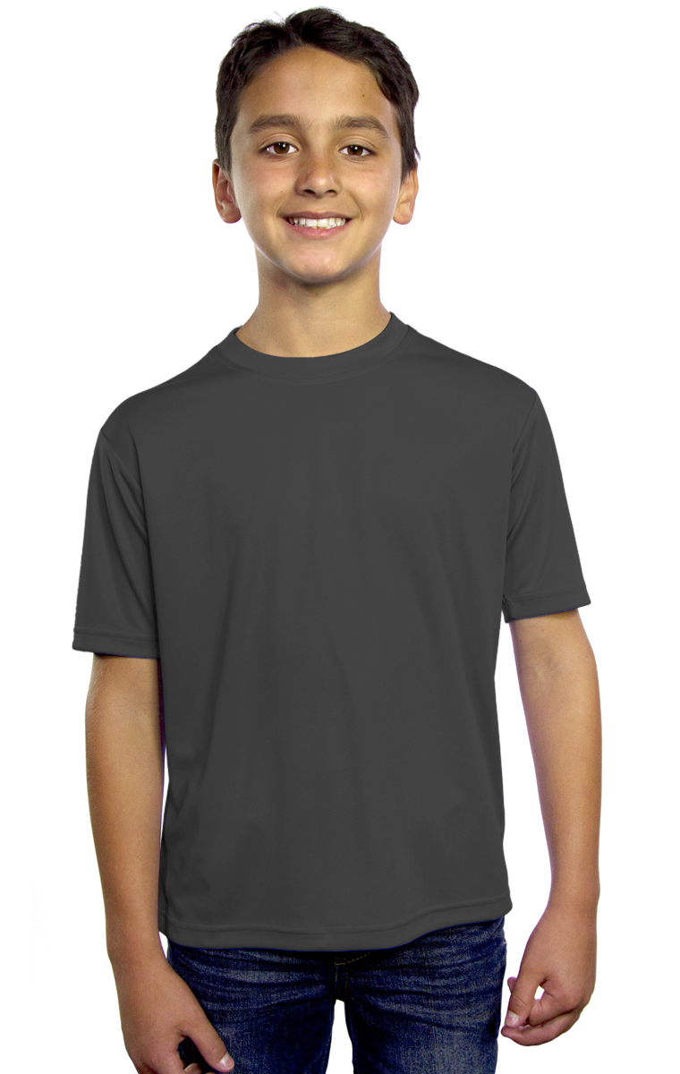 Blue Generation BG5302 Youth Value Wicking S/S T-shirt
