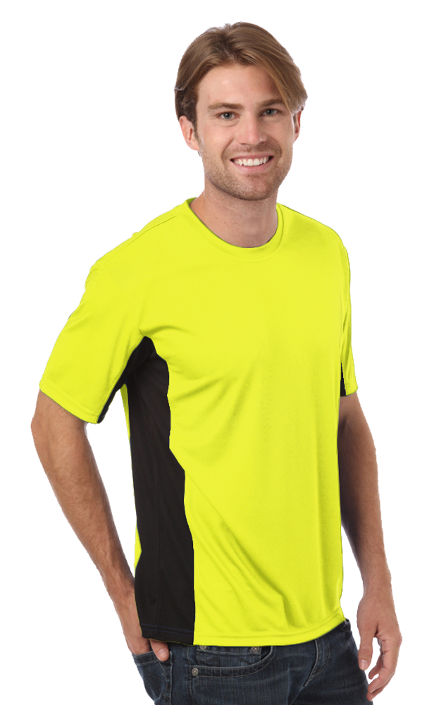 Blue Generation BG7304 Mens Colorblock Tee