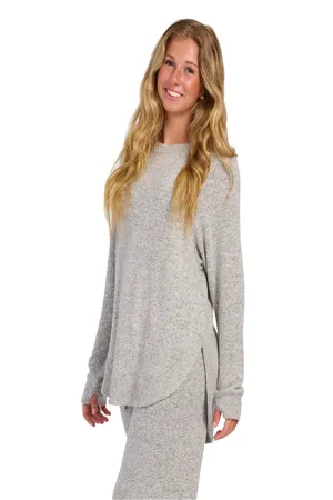 BW1102 Boxercraft Womens Cuddle Oversize Crew Pullover