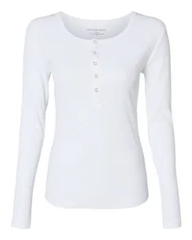 Boxercraft BW2402 Womens Harper Long Sleeve Henley