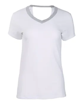 BW2405 Boxercraft Womens Bella Crossback T-Shirt