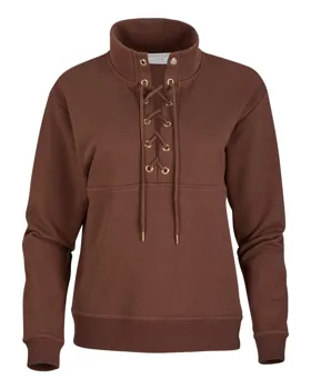 BW5401 Boxercraft Womens Lace Up Pullover