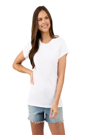 EW2180 Boxercraft Ladies Recrafted Recyled T-Shirt