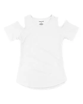 Boxercraft T32 Womens Cold Shoulder T-Shirt