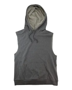 YR51 Boxercraft Youth Stadium Hooded Sleeveless Sweatshirt