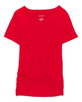 Boxercraft YT52 Girls Twisted T-Shirt