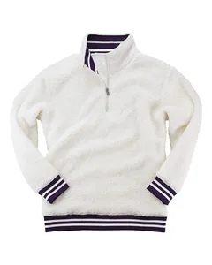 Q20 Boxercraft Varsity Sherpa Quarter-Zip Pullover