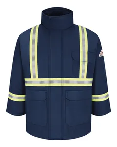 JLPCL Bulwark Deluxe Parka With Reflective Trim EXCEL FR ComforTouch Long Sizes