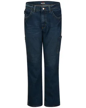 Bulwark PSJ6EXT Stretch Denim Dungaree Jeans Extended Sizes