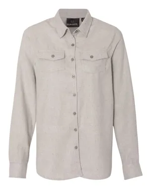 Burnside 5200 Womens Long Sleeve Solid Flannel Shirt