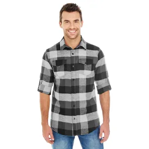 Burnside 8210 Yarn-Dyed Long Sleeve Flannel Shirt