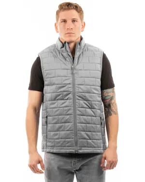 Burnside 8703BU Adult Box Quilted Puffer Vest