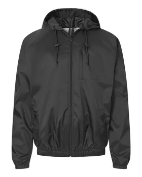 Burnside 9728 Mentor Hooded Coachs Jacket