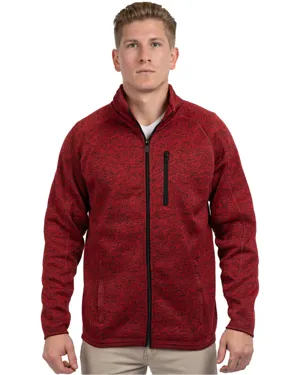 Burnside B3901 Mens Sweater Knit Jacket