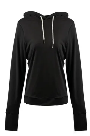 Burnside B5667 Ladies Modest Crop Hooded Sweatshirt