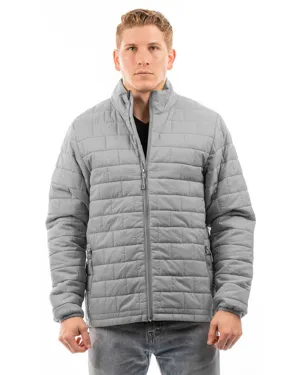 Burnside B8713 Adult Box Quilted Puffer Jacket