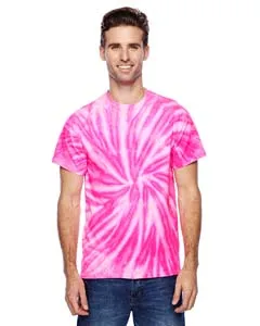 Tie-Dye CD110 Adult 100% Cotton Twist d T-Shirt