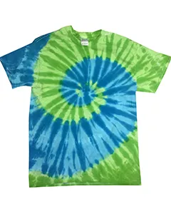 Tie-Dye CD1180 Adult 5.4 oz., 100% Cotton Islands d T-Shirt