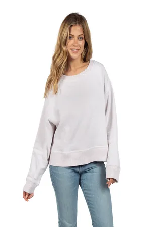 2125CK chicka-d Ladies Cool Down Cropped Pullover