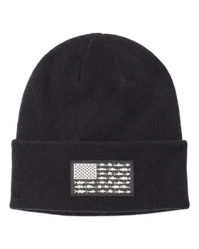Columbia 205379 PFG Fish Flag Cuffed Beanie