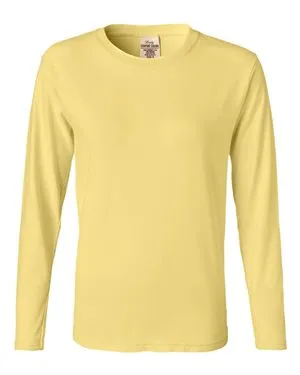 Comfort Colors 3014 Garment-Dyed Womens Ringspun Long Sleeve T-Shirt