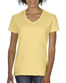 Comfort Colors 3199 Garment-Dyed Women’s Midweight V-Neck T-Shirt