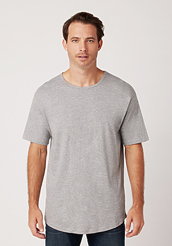 Cotton Heritage MC1050 Unisex Drop Tail T-Shirt