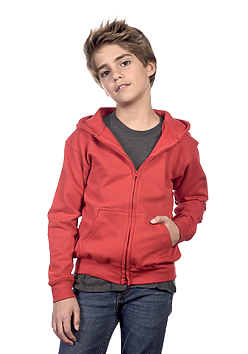 Cotton Heritage Y2700 Premium Full-Zip Youth Hoodie