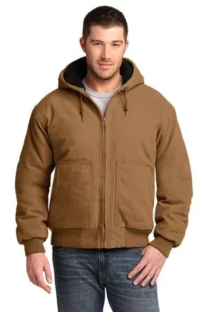 CornerStone CSJ41 Washed Duck Cloth Insulated Hooded Work Jacket.
