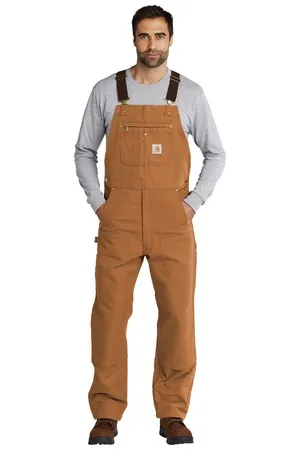 Carhartt CT102776 Duck Unlined Bib Overalls.