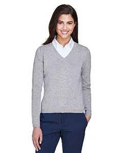 Devon & Jones D475W Ladies V-Neck Sweater