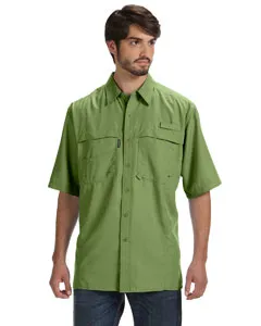 Dri Duck DD4406 Mens 100% Polyester Short-Sleeve Fishing Shirt