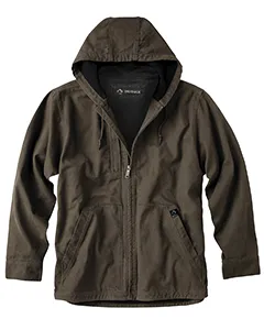 Dri Duck DD5090T Mens 100% Cotton 12 oz. Canvas/Polyester Thermal Lining Hooded Tall Laredo Jacket