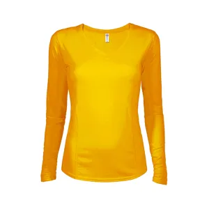 Delta 56535L Dri 30/1's Ladies Performance Long Sleeve Tee