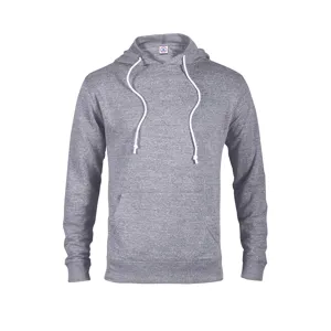 Delta 94200 Fleece Adult Unisex Snow Heather French Terry Hoodie