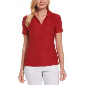 DELTA APPAREL PEW106 Ladies Space Dye Polo