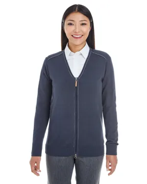 Devon & Jones DG478W Ladies Manchester Fully-Fashioned Full-Zip Cardigan Sweater