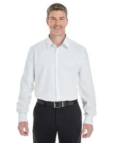 DG532 Devon & Jones Mens Crown Woven Collection Royal Dobby Shirt