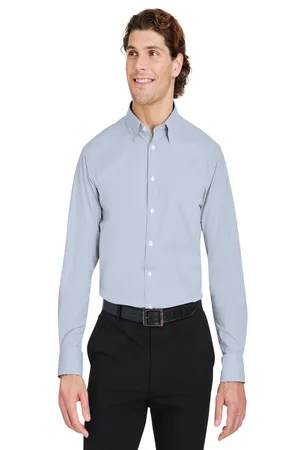 Devon & Jones DG537 CrownLux Performance? Mens Microstripe Shirt