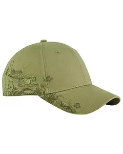 DI3303 Dri Duck Bass Structured Mid-Profile Hat