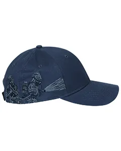 Dri Duck DI3348 Brushed Cotton Twill Firefighter Cap