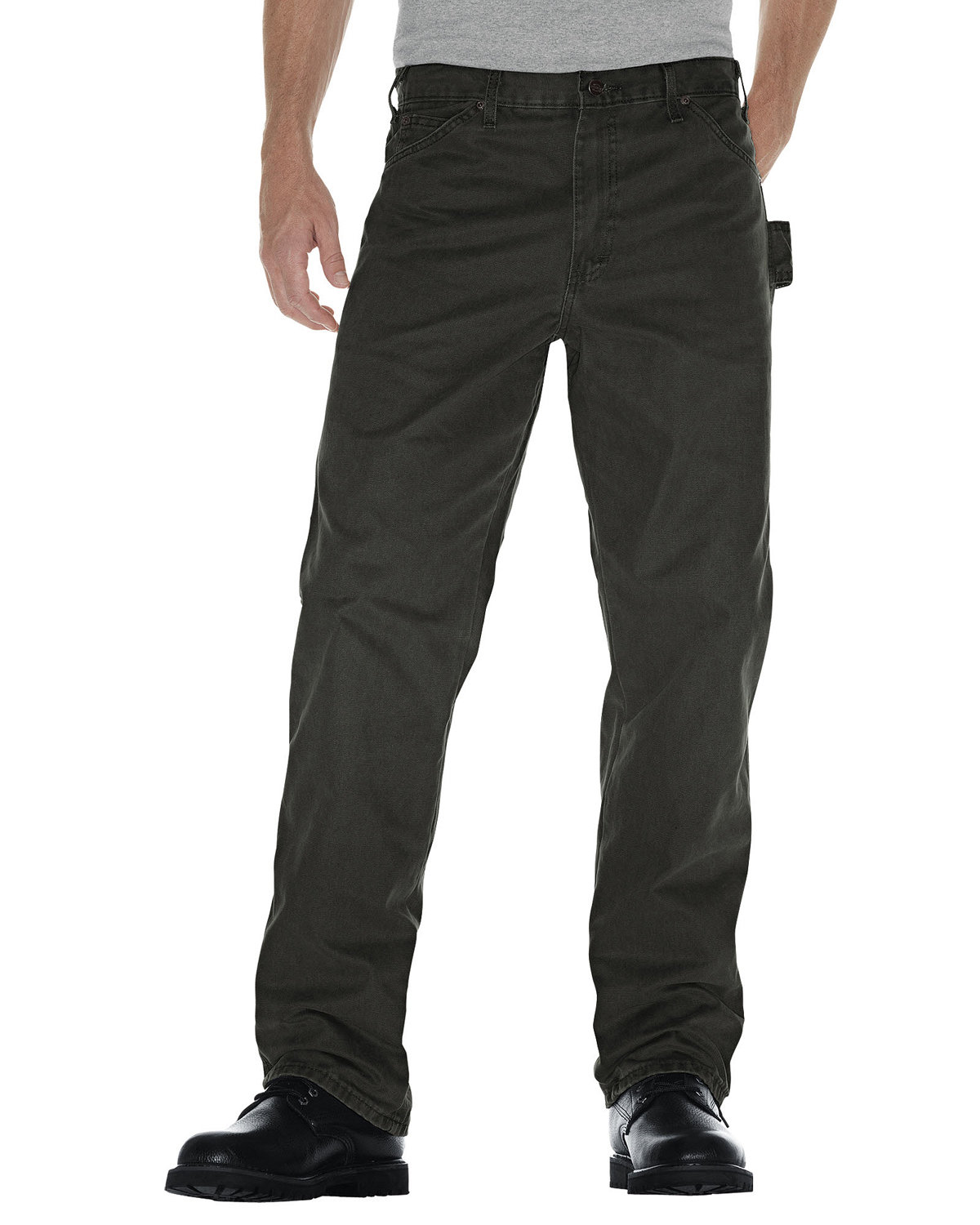 Dickies DU336R Mens Relaxed Fit Straight-Leg Carpenter Duck Pant