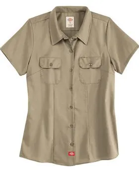 FS57 Dickies Womens Short Sleeve Work Shirt