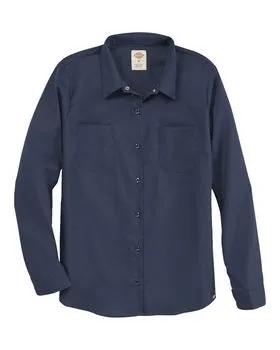 Dickies L5350 Womens Long Sleeve Industrial Work Shirt